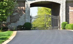 Archway on Driveway